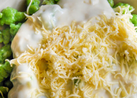 Špenátové halušky